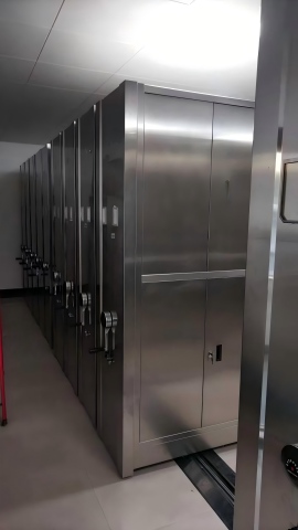 不銹鋼檔案密集柜