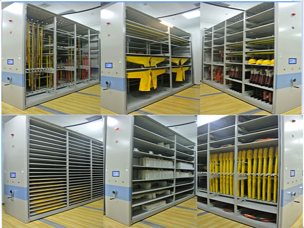 電力工具密集架_工具密集柜
